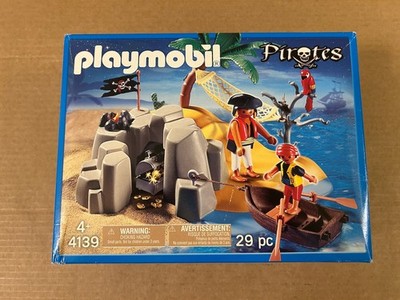 Playmobil 4139 Pirate island compact set - Brand New In Factory Sealed Box