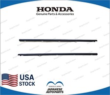 Honda Genuine Oem Civic Eg6 Eg5 Eg4 Window Door Molding Outer 92-95 Lh Rh Set