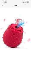 Rose Massager, Strong Vibration, Water Resistant, 10 Settings, Rechargeable