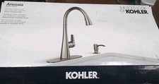 KOHLER Anessia Stainless Single Handle Pull down Kitchen Faucet R33444-SD-VS-NEW