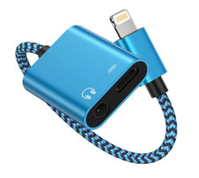 Iphone Headphone Splitter for Apple 14 Pro Max 13 12 11 Se Xr Xs X 8 Plus, 2 in