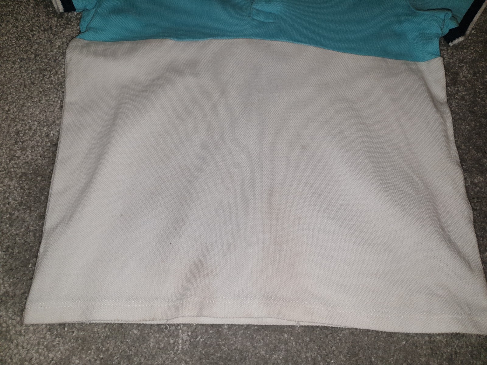 Primark Cyan/White Coloured Boys T-Shirt with dinosaur logo (3-4 years) image 5