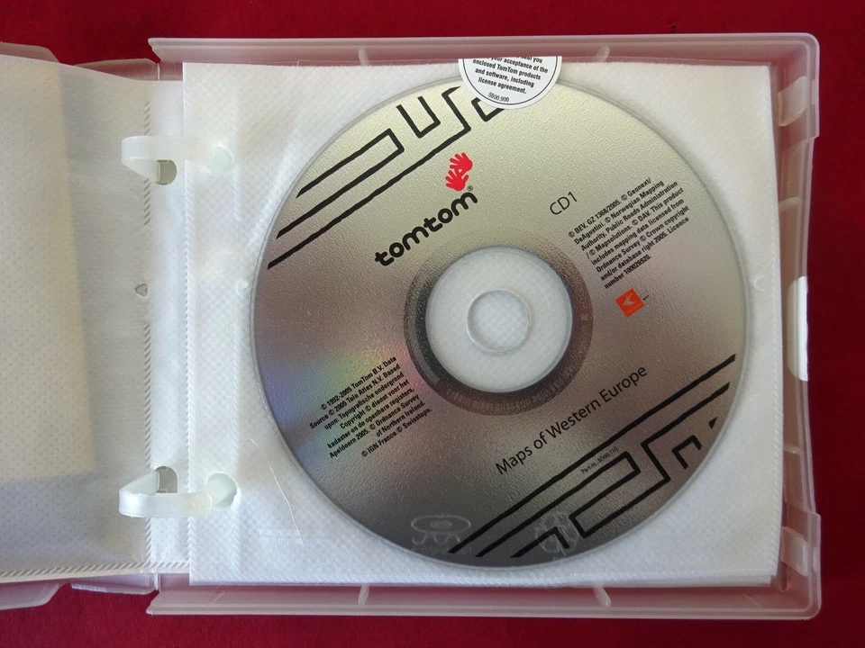 TomTom GO series Navigator 5 Karten für West Europa CD GO 300 GO 500 Navigation - Bild 2 von 3