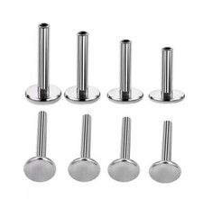 Flat Back Labret Tragus 20 x Joblot  lip bar Monroe Piercing Helix Bar Cartilage