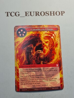 Vanish in Fire ︎ACN ︎FoW ︎RAR ︎SPANISCH ︎NM #5
