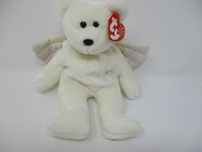 Ty Beanie Baby Herald the Angel Bear 9" Tall Year 2002