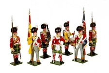 COJF-3280 - 92nd (Gordons) Highlanders 1815 (Set 737) 7 Figures - Tradition