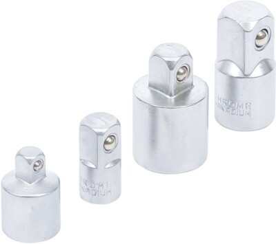 Stecknuss Adapter Set 6-teilig – Für Ratschen 1/4, 3/8 & 1/2 Zoll, Aus Chrom-Vanadium-Stahl