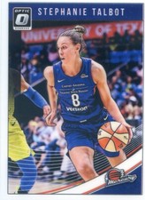 2019 Panini Donruss WNBA Base OPTIC Parallel #87 STEPHANIE TALBOT MERCURY