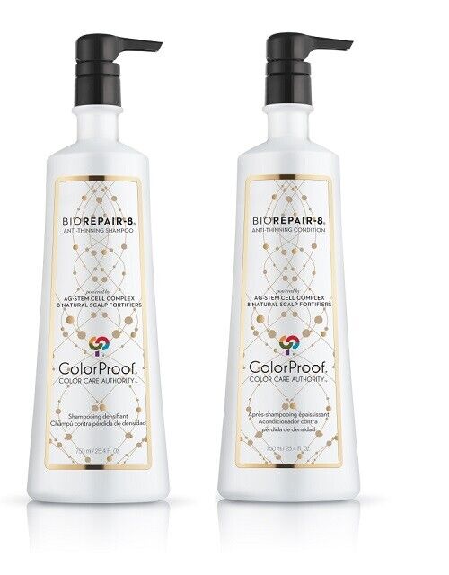 Colorproof BioRepair-8 Anti-thinning Shampoo and Conditioner 25.4 oz