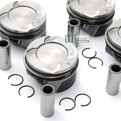 STD 4pcs Pistons & Rings Φ84mm Φ22mm / 10:1 for 2.0T BMW 328i 428i X3 X4 N20B20A - Picture 4 of 5