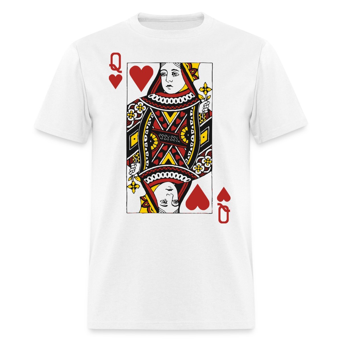 Queen Of Hearts Shirt Costume Men S T Shirt Ebay