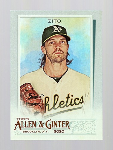  2020 Topps Allen and Ginter Hot Box Silver #81 Barry Zito
