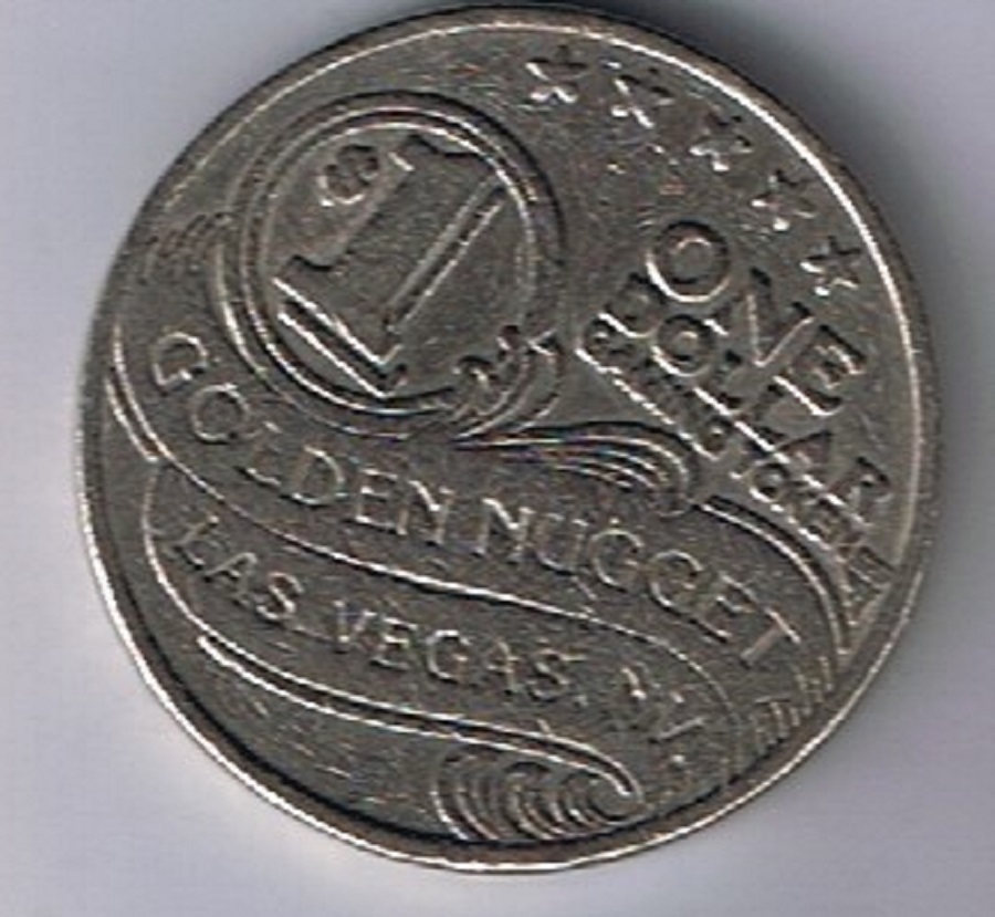 Golden Nugget Casino $1.00 Gaming Token Las Vegas Nevada | eBay