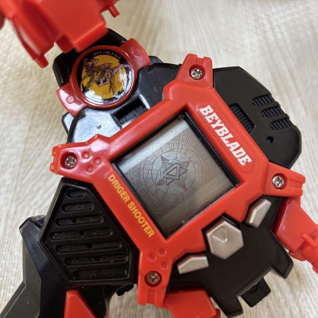BEYBLADE Driger Shooter 赤・黒 Red Driger V2 A-75 Beyblade Bakuten Shoot Takara | eBay