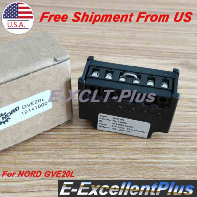 Six-terminal Motor Brake Rectifier Nord GVE20L 19141000 110-275VAC 100-250VDC