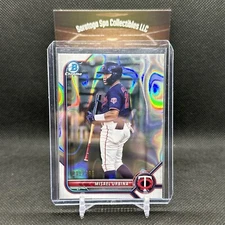2022 Bowman Chrome Misael Urbina Lava #231/399 Minnesota Twins BCP-86