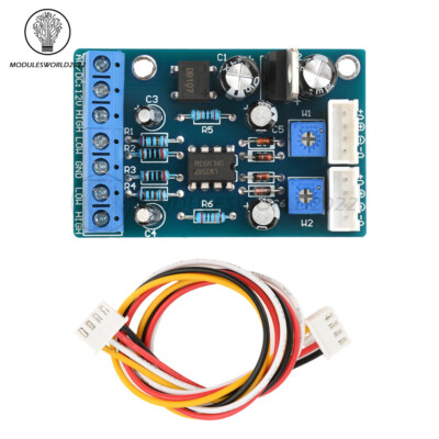 AC/DC 12-15V Upgraded Edition OF TA7318P VU Meter Driver PCB Board Stereo Module