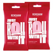 Renshaws Icing Ready to Roll 500g Colour Fondant Sugarpaste for Cake Decorating
