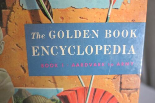 1959 Das goldene Buch Enzyklopädie Hardcover-Bücher Band 1-15 Erdferkel - Vulkane - Bild 2 von 27