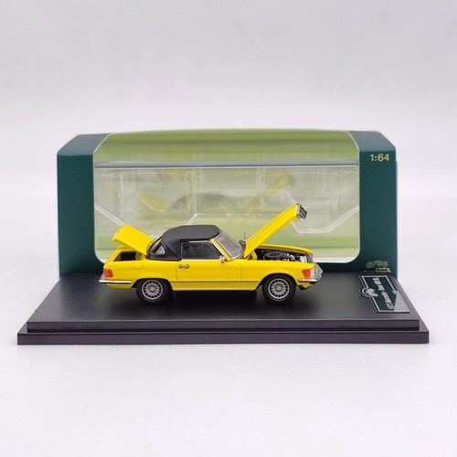 1:64 Mercedes-Benz 450 SL Roadster americano/europeo 1973 Diecast Toys Car GFCC - Imagen 17 de 22