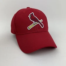St Louis Cardinals SGA Hat Cardinal on Bat Red Monsanto Baseball Cap Adjustable