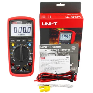UNI-T UT139C Vrai RMS Multimètre numérique portatif LCR Compteur multitesteur