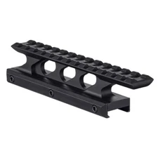 20mm Picatinny Weaver Rail Scope Extension Mount Base 13 slot 16mm Riser
