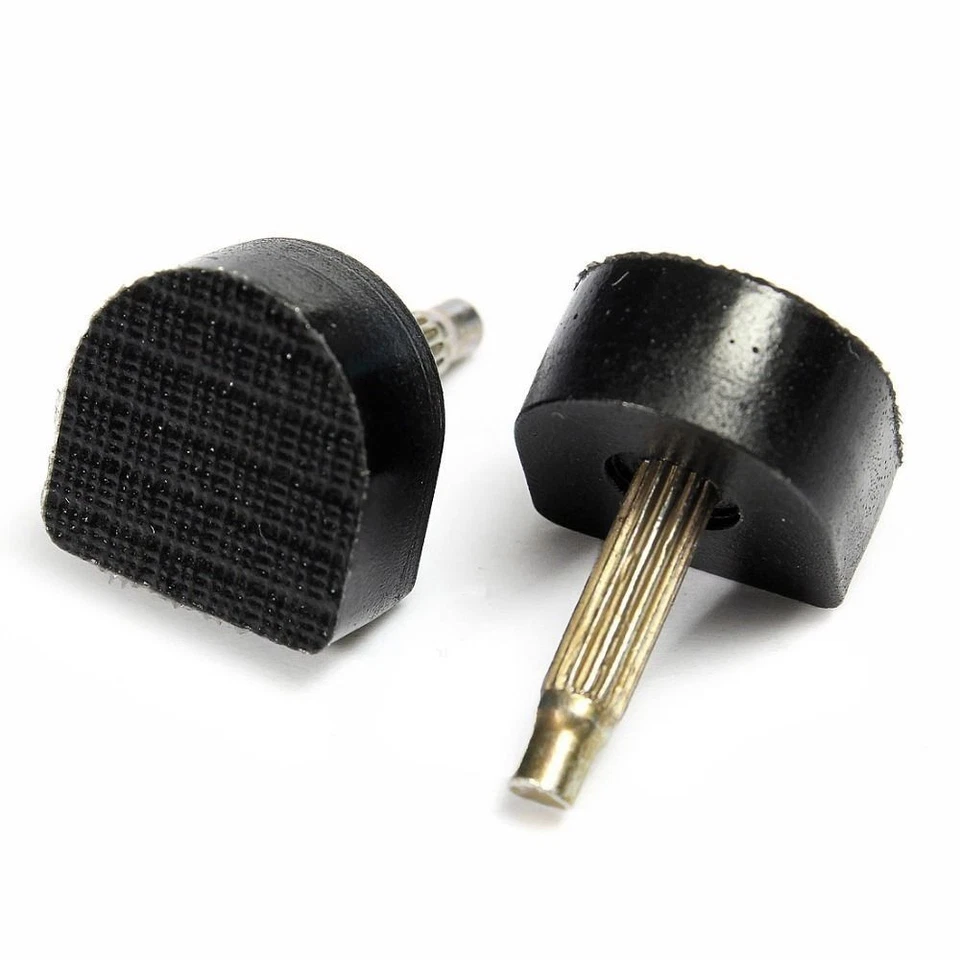 4pc High Heel Shoes Repair Replacement Rubber Tips Taps Dowel Lifts U-Shape 10MM - Image 3 of 4