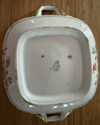 Vintage Porcelain Union K Square Covered Vegetable Dish ~ Made in Czechoslovakia — photo 5
