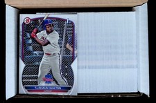 250x LOT - TaySHAUN WALTON PHILLIES RC 1st card   2023 BOWMAN DRAFT #BD-183
