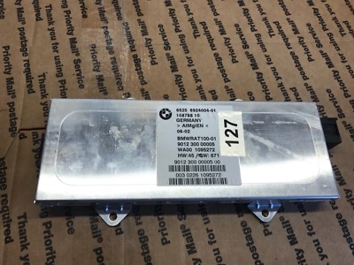 BMW E65 E66 02-08 GENUINE OEM REAR LEFT RADIO ANTENNA AMPLIFIER, P# 6 924 004
