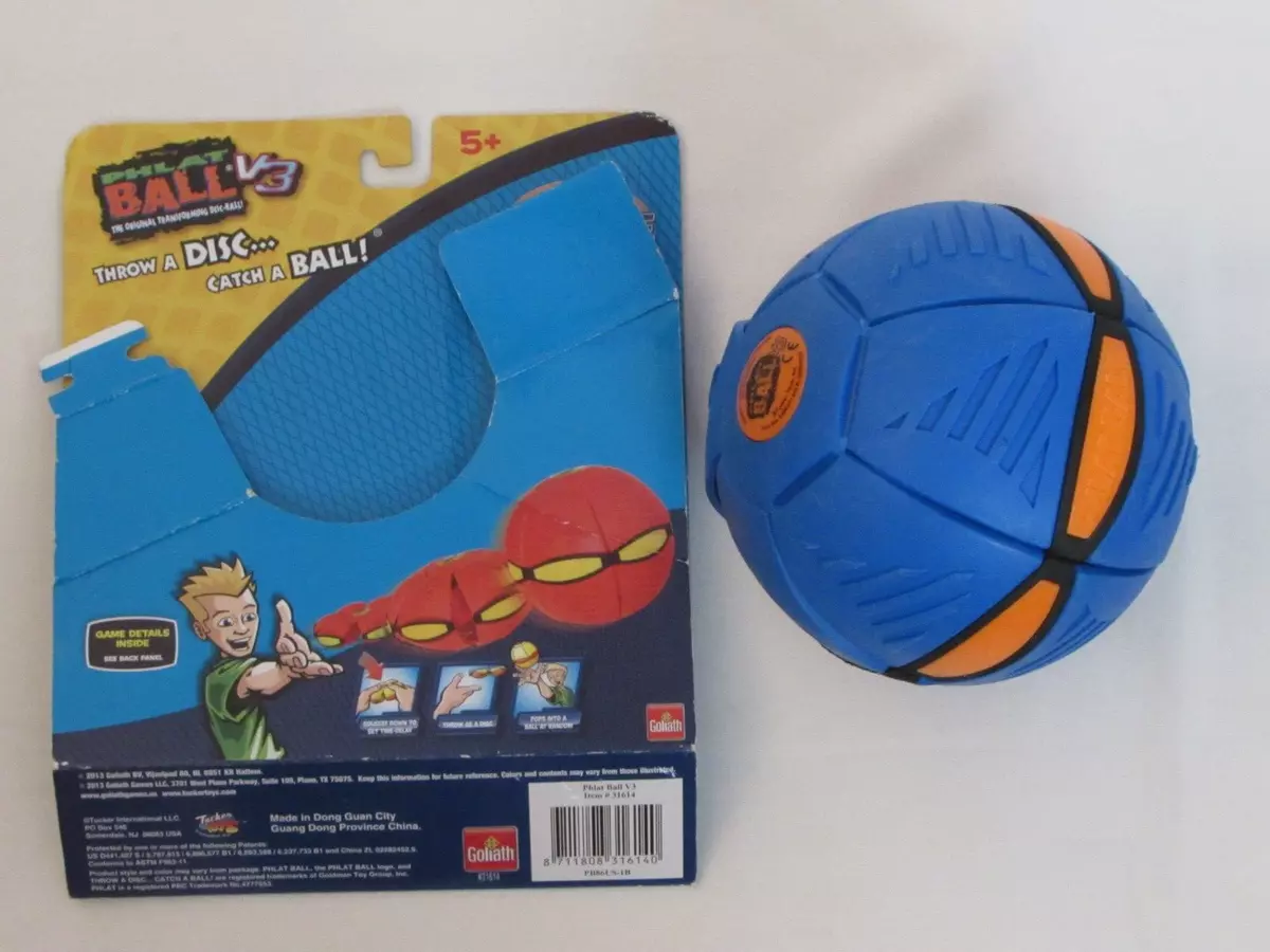 GOLIATH PHLAT BALL V3: THE ORIGINAL TRANSFORMING DISC-BALL