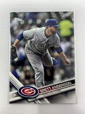 2017 TOPPS BASEBALL UPDATE BRETT ANDERSON US280 CHICAGO CUBS