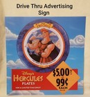 McDonald's Hercules Posters (2) & Drive Thru Translite - 1998 — photo 2
