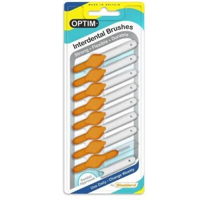 STODDARD Icon Optim Orange Standard Interdental Brushes - Pack Of 8