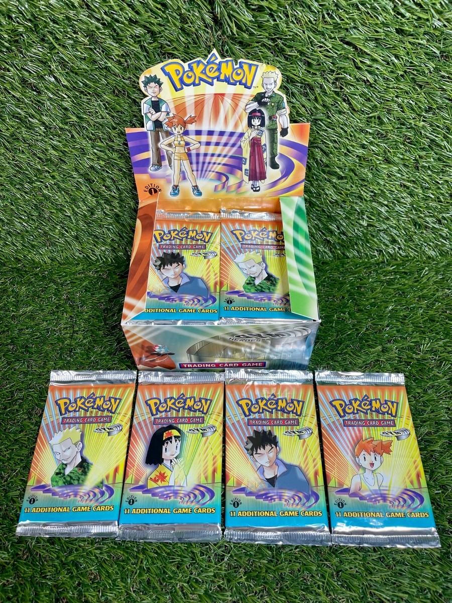 未開封 pokemon Gym heroes 英語版 BOX WOTC POKEMON WOTC GYM HEROES 1ST EDITION BOOSTER BOX 36 PACKS