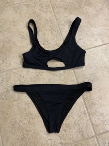 zaful black bikini