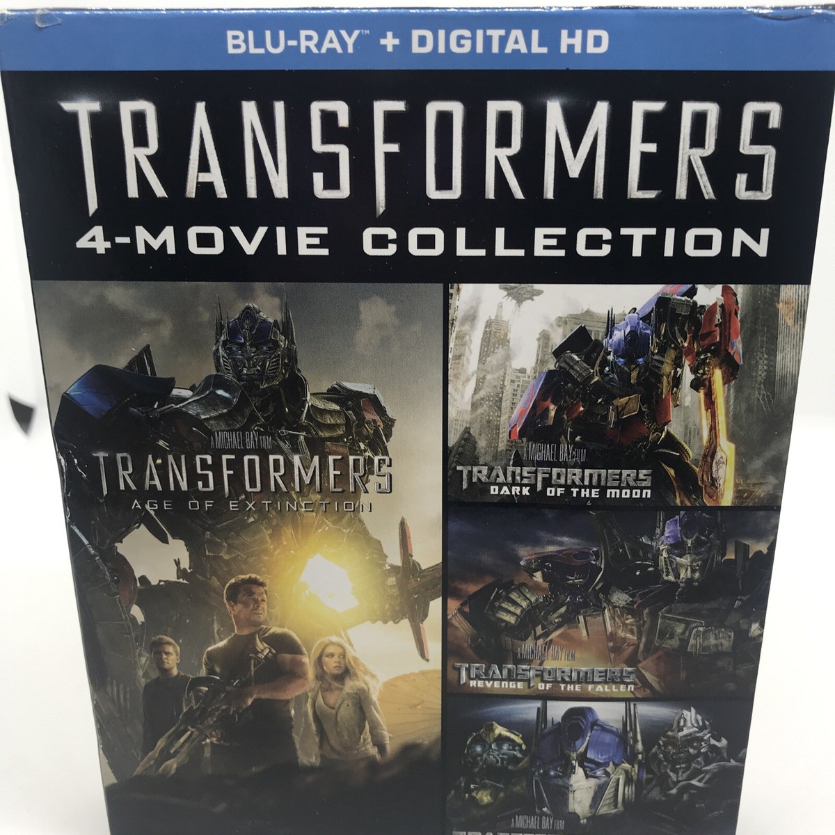 Transformers 4 Four Movie Collection Blu-ray, 5-Disc Box Set
