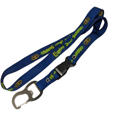 Corona Beer Lanyard Detachable Bottle Opener Badge Holder Unplug Your Summer 