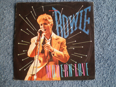 DAVID BOWIE - MODERN LOVE - 1983 EMI AMERICA PIC. SLEEVE 7'' SINGLE - EXC.