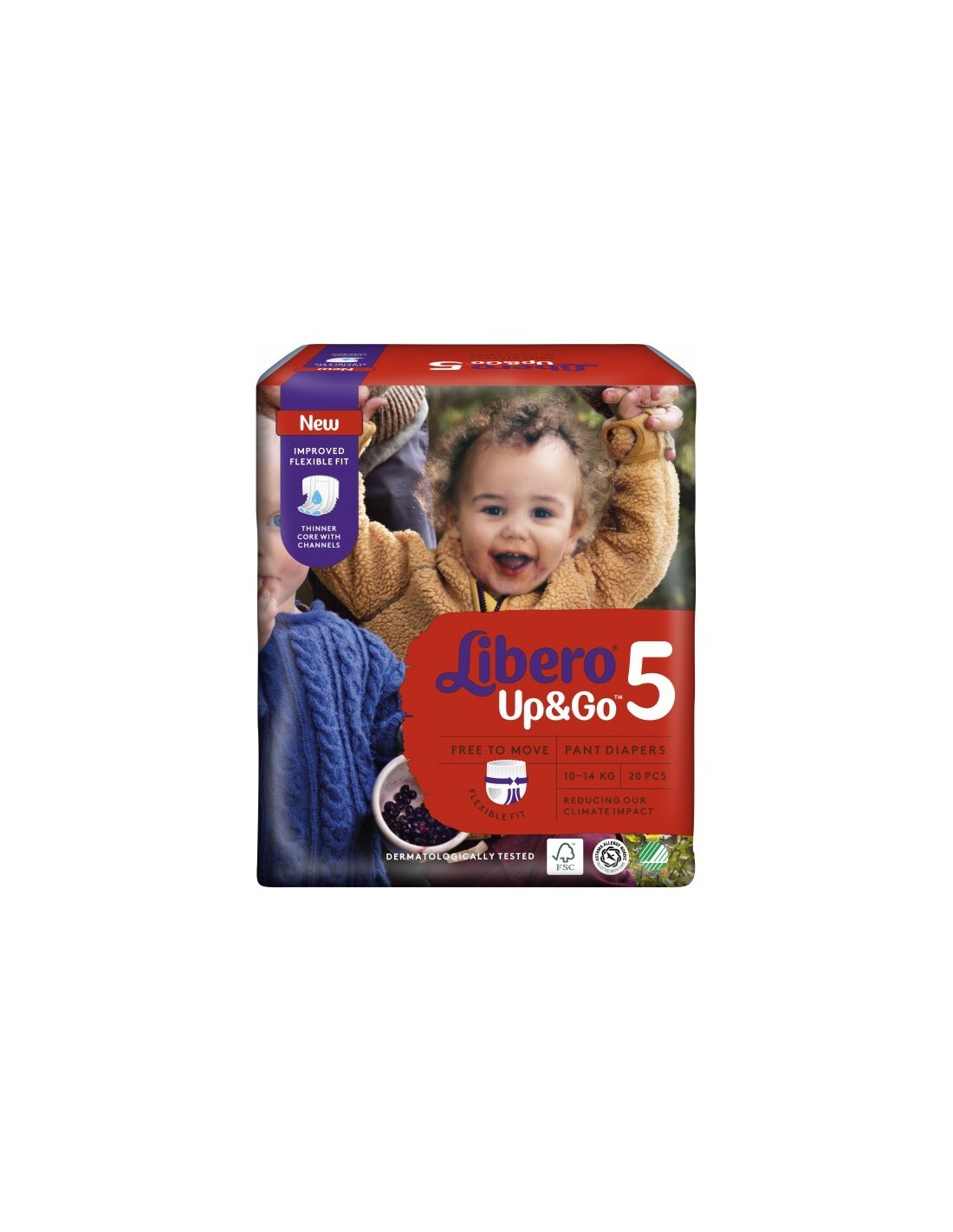 Libero Pannolini Up&Go Tg.5 10-14kg 20pz