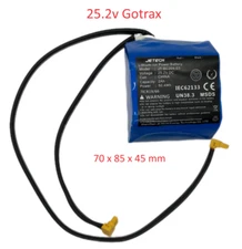 Gotrax Battery 25.2v (two cables version) Battery for Hoverboard Balance Board