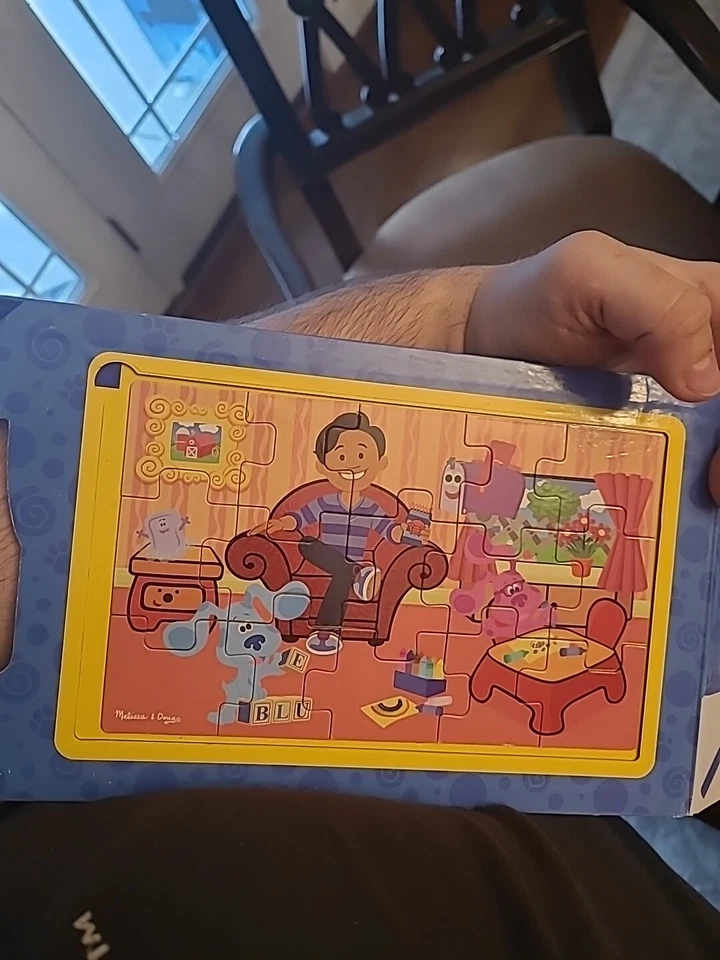 Melissa and Doug Blue's Clues & You - 2 rompecabezas magnéticos Foto 4 de 4