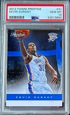 2012-13 Panini Prestige #41 Kevin Durant Basketball Card PSA 10 (GEM MINT)