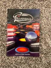 Pro-Pinball CD-ROM **Game manual only **For P...