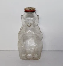 Vintage Snow Crest Beverages Inc BEAR Bank with Cap Salem Mass