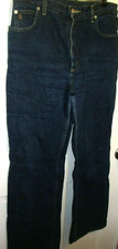 Lands' End Women's Jeans Straight Leg Dark Wash Sz 10, Inseam 28.5 GUC    302