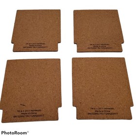  Official Nintendo NES 4 Coaster Set Mario Bros, Metroid, Duck hunt cartridge