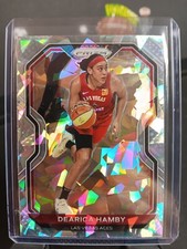 2021 Panini Prizm WNBA - Ice Prizm #43 Dearica Hamby
